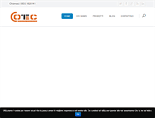 Tablet Screenshot of cotec-srl.it